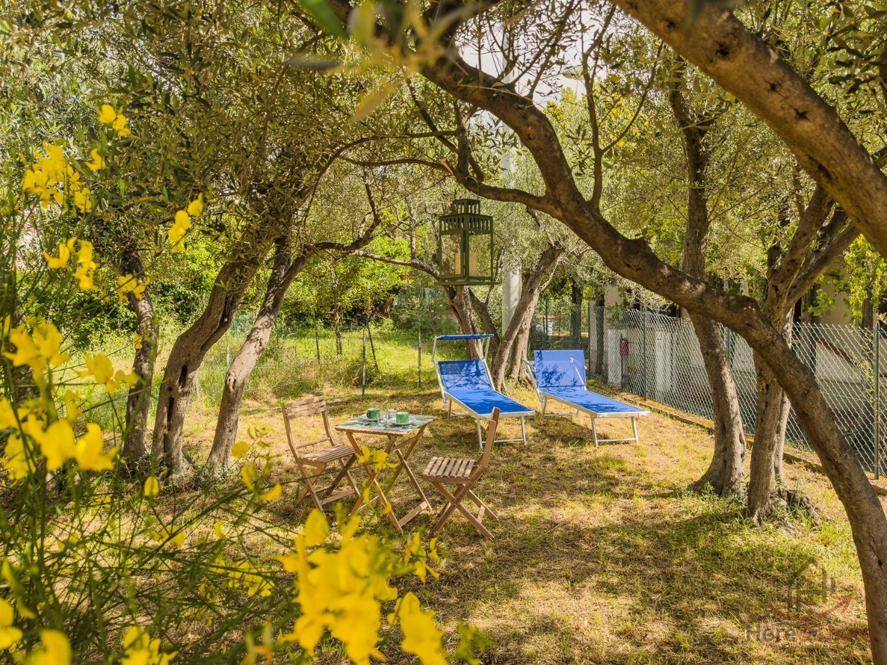 Garden & Sea View - Free Access And Garage - Wifi Apartment